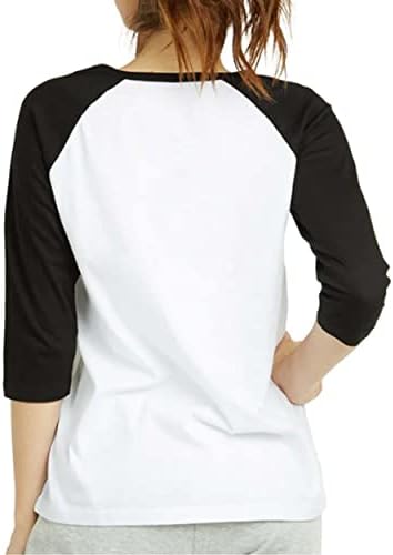 Womenените 3/4 ракав бејзбол мета - Раглан кошули Jerseyерси врвови од четвртина маички маички маички