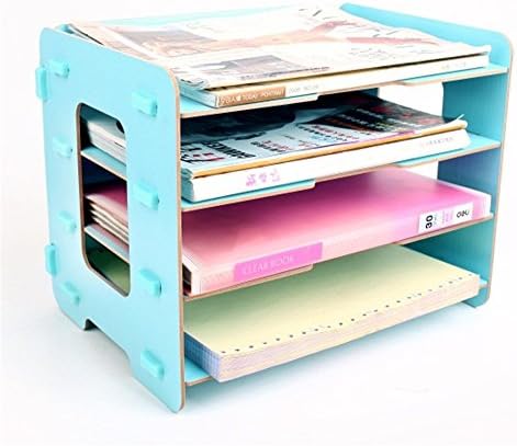 Zhangmeiren Creative Office Wooden Information Frame File Storage Confection Product Product File File Box