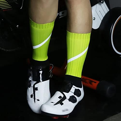 ЛИУЖ Рефлексивна Компресија Велосипедски Чорапи Мажи Жени Професија Велосипед Спортски Трчање Чорапи Патики За Дишење Чорапи