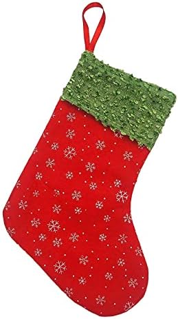 Божиќни Мали Чорапи Украси За Приврзоци За Новогодишна Елка Божиќни Чорапи Торба За Подароци Акрилни Скапоцени камења И Кристали