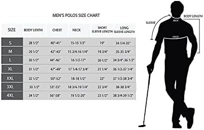 Поло за изведба на долги ракави на Грег Норман | Машка долга ракав предност Голф Поло кошула