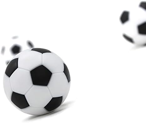 BQSPT FOOSBALL BALLES FOOSE топки маса фудбалски фудбалски замена топки со повеќебојни официјални таблети игри топки со големина 32мм