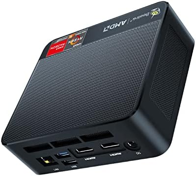 Beelink Ser5 Mini PC Ryzen 5 5500U 6C/12T 8MB Cache, W11 Pro, 16GB RAM 1TB NVME SSD, 4K Tripe Display HDMI +DP, USB-C Auto Power ON, WOL, PXE, микро компјутер компјутерски компјутерски компјутер