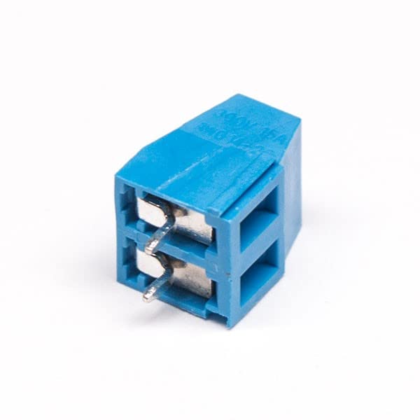 20pcs PCB Termin Terminal Block 2pin директно PCB монтирање преку дупка сина боја