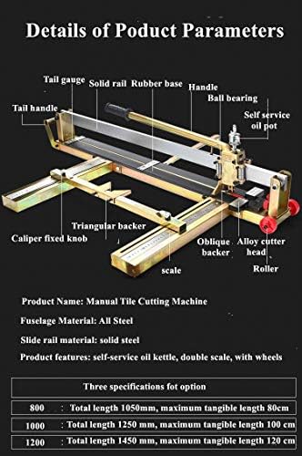 Прирачник за акции на САД Керамички машина за сечење плочки 80см 100 см 120 см висока прецизна керамичка плочка за сечење нож