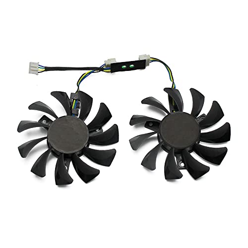 Rakstore GA81S2U 75mm Графичка Картичка Ладење Вентилатор Замена ЗА ZOTAC GTX 970 Тивок Ладилник Вентилатор