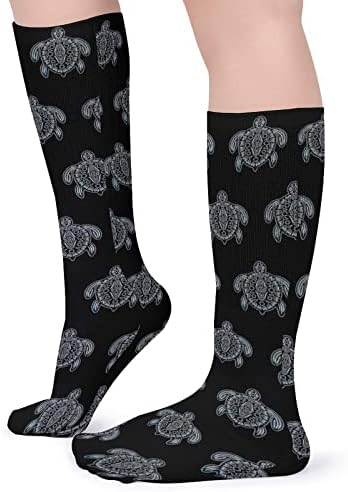 Спортски чорапи со морска желка топли цевки чорапи високи чорапи за жени мажи кои работат обична забава