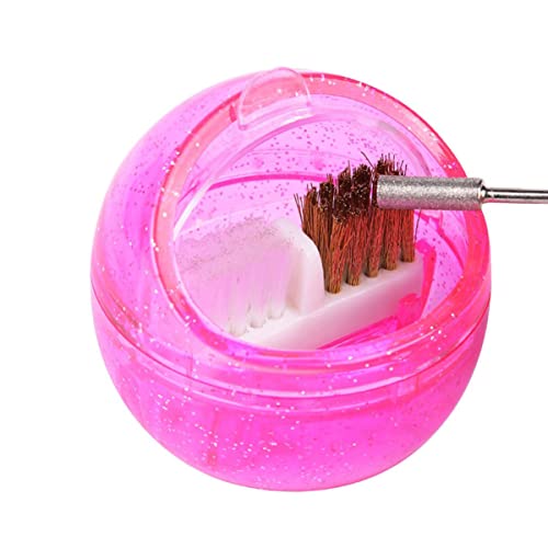 Алатки за маникир за вежбање чистење чистач за чистење чистачи за чистење за мелење преносна опрема розова алатка за маникир за нокти четка за четка за домашни ала?