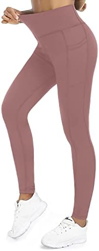 МАРИНАВИДА РЕЦЕ ги постави хеланките Зимски хеланки за жени топли високи половини термички хеланки со џебови јога панталони хулахопки