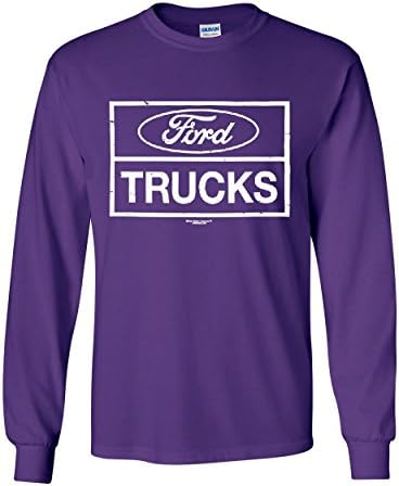 Затегнати камиони на Форд со долги ракави маица F150 American Pick Up Tee