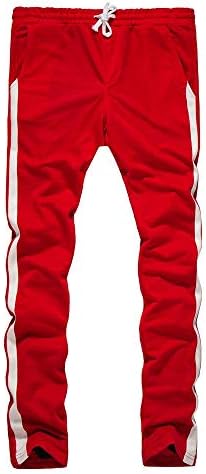 Mensha Mens Sport Harem Pants обични тенок џогирање шарени широки панталони