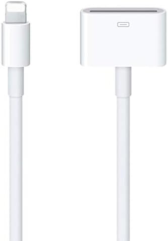 [Apple MFi Сертифициран] Адаптер За Молња до 30 Pin За iPhone, 8 Pin до 30 Pin Полнење И Конвертор За Пренос На Податоци Компатибилен Со iPhone 14 13 12 11 Xs X 8 7 6 5 4 iPad iPod Без Аудио Поддршка