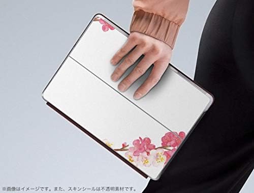 Декларална покривка на igsticker за Microsoft Surface Go/Go 2 Ultra Thin Protective Tode Skins Skins 012885 Цветни цвеќиња Цветна