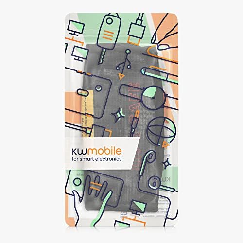 kwmobile Липо Батерија Торба-Торбичка За Складирање за Батерии на Полнење 7.3 x 3 x 2.4 - Црна