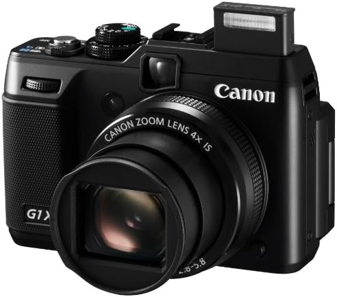 Канон Дигитална Камера PowerShot G1X 1.5-инчен CMOS 3.0-инчен Vari-anfle Дисплеј PSG1X-Меѓународна Верзија