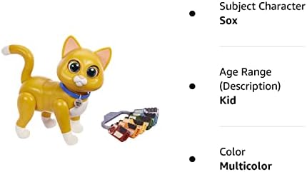 Lightyear Играчки Sox Интерактивни Зборува Звук &засилувач; Движење Мачка, Филм Точни Робот Придружник Карактер Младински Електроника