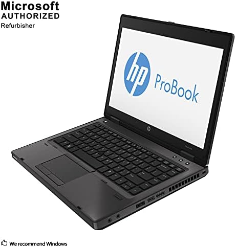 Hp ProBook 6470b 14 Инчен Деловен Лаптоп, Intel Core i5-3340M до 3,4 GHz, 4G DDR3, 500G, DVDRW, DP, VGA, Windows 10 Pro 64 Bit-Мулти-Јазик