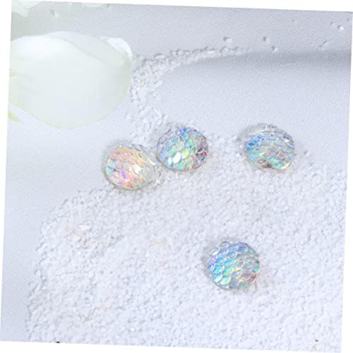 Sewacc 50pcs Наслови за нокти Rhinestones rhinestone за нокти Flatback Rhinestones Телефонски случај рамен бек -кабонс занает половина тркалезна