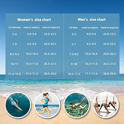 Вода чевли за жени мажи Брзо сушени аква чорапи пливање плажа боси јога вежба облека спортови додатоци во базен кампување мора