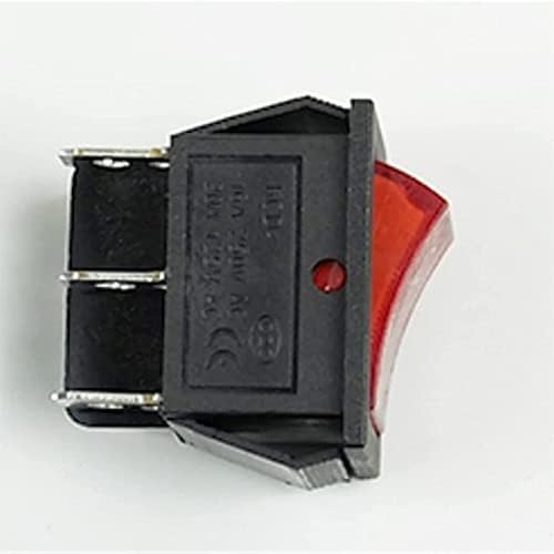 Rocker Switch 2PCS KCD4 201 Rocker Switch Switch Вклучено/Исклучено 4/6 Pins Light 16A/250VAC 20A/125VAC