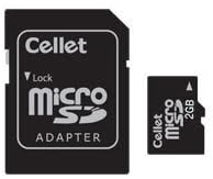 Мобилен MicroSD 2gb Мемориска Картичка За Samsung M8800 Pixon Телефон со SD Адаптер.