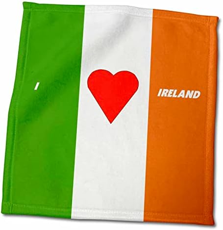 3drose Florene Love на знамињата во земјата - Ја сакам Ирска - крпи