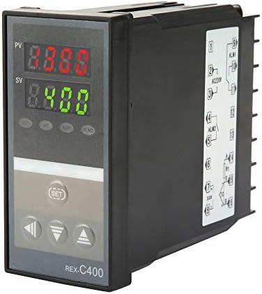 Контролер на температура на излезна температура SSR, дигитален термостат за контрола на температурата со функција на аларм