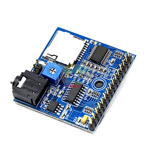 Модул за репродукција на глас mp3 потсетник табла TF-картичка прилагодлив потенциометар Сериски порт експанзија табла за arduino