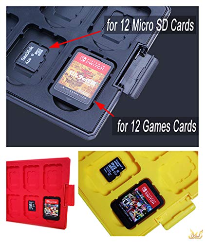 Mudevil Premium Game Card Case - Hello Kitty јагода - преносен шок -отпорен за додатоци за Nintendo Switch