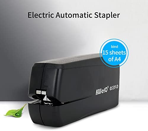 Xixian Automatic Stapler, Automatic Electric Stapler Automatic Desktop Stapler 15 лист капацитет Помал напор Поддршка бр.