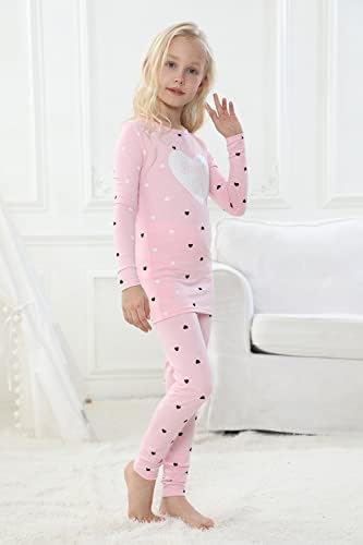 Удобна Облека За Спиење На Девојките На Myfav Срца Во Форма На Пижами Сет Слатко Сон Слободно Време Ноќен