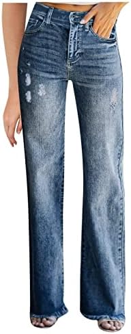 Миашуи Бел дното на панталоните за жени високи цврсти панталони во боја фармерки жени џебни тексас половината тенок копче Jeanан скокови