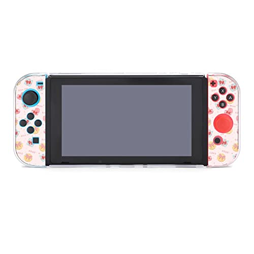 Заштитно покритие на куќиштето за Nintendos, Love Me Switchs Console за игри Конзола за игра против низа со пад на пет парчиња ， тврда обвивка за куќиште со рачен зафат за Nintendos Switch