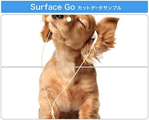 Декларална покривка на igsticker за Microsoft Surface Go/Go 2 Ултра тенки заштитнички налепници на телото 001245 Dog Dachshund Animal
