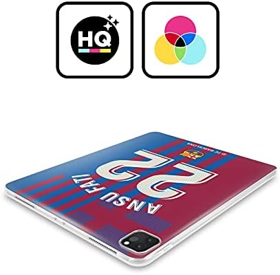 Дизајн на главни случаи официјално лиценциран ФК Барселона ANSU FATI 2021/22 играчи Домашен комплет Група 1 мек гел кутија компатибилен