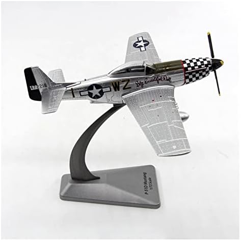 Модели на авиони 1/72 Скала е погодна за Воздухопловните сили на Втората светска војна P-51D Mustang Fighter P51 милитаризиран борбен авион модел на рамни украси