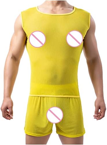 CJHDym мажи резервоарот врвови на мускулите тренингот елек долна облека перспектива широко рамо за фитнес база на кошули маица маица