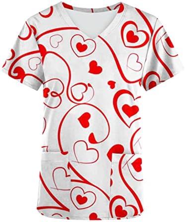 Девојки Со Кратки Ракави Мека Удобна Облека 2023 Мода V Вратот Графички Пилинг Блуза Кошула Fall Летна Блуза За Лејди 6Т 6Т