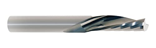 LMT ONSRUD 62-725 Цврст карбид Даук Спирал О, алатка за сечење на флејта, инч, неконтролирана завршница, хеликс од 21 степен,