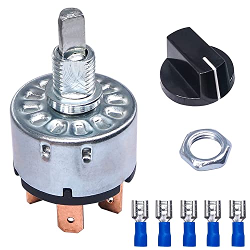 Rotary Switch Taiss 2PCS 13A-125V/10A-250V 4 Позиција 3 Склоп на селектор на брзина со копче +ротационен прекинувач 12A 250V/16A 125V 4 Позиција 3 Брзина Метална метална грејач на грејач Склоп н