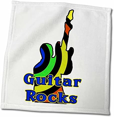 3drose Susans Zoo Zoo Music - гитара карпи пригушени бои - крпи