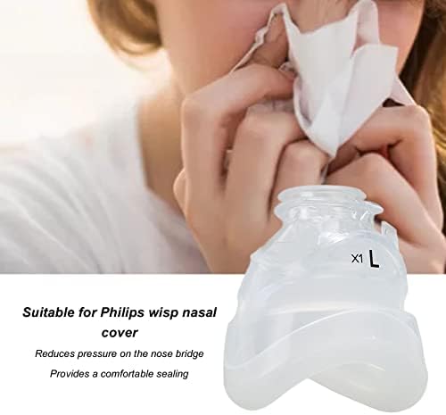 Перница за замена на носот на покритие, силиконски назален чувар на машината за дишење додаток за филипс на носот на Philips Wisp