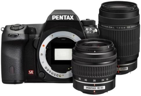 Pentax K-5 IIS 16.3 ПРАТЕНИК DSLR со 18-55mm DAL и 55-300 DAL леќа комплет