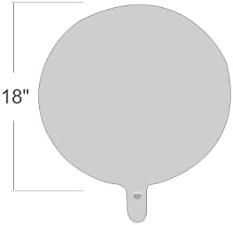 20 Миларни Балони 18 Инчи Тркалезна Самозапечатувачка Фолија Балони Хелиум Балони за Декорација На Забави