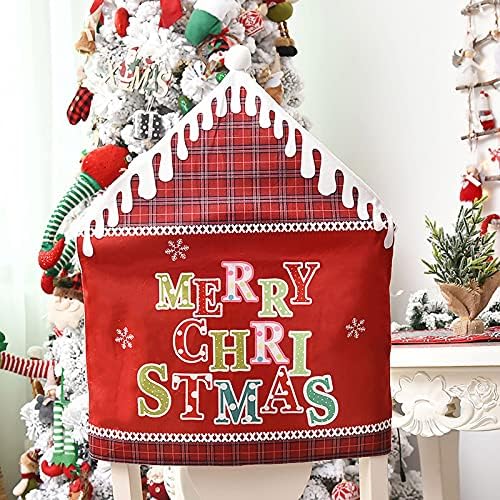 Исклучителни Божиќни Украсни Подароци, Навлаки За Божиќни Трпезариски Столчиња, Божиќни Навлаки За Божиќни Столчиња Од Типот На Стол