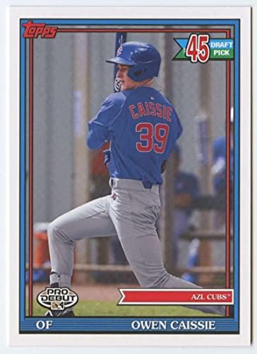 2021 Топс Про деби PD-181 Owen Caissie AZL Cubs RC RC Rackie Baseball Trading Card