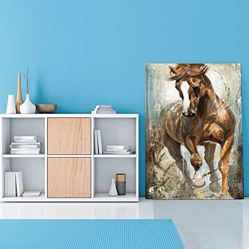 Томарт уметнички постер Елисеј ген коњ за внатрешни работи на коњи, коњи, платно, печатење платно, сликарство постери и отпечатоци од wallидни