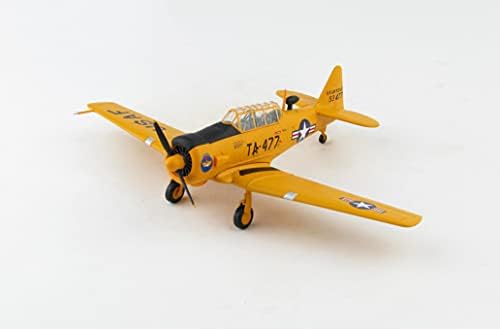 Hobby Master T-6G Texan 49-3477 USAF Команда за обука на воздухот Колумбос АФБ 1955 1/72 ДИКАСТ Авион Модел на авион