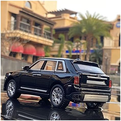 Скала модел на автомобили за Ролс Ројс Кулин SUV легура модел на автомобили Diecast возила метален автомобил модел звук и светлина 1/32