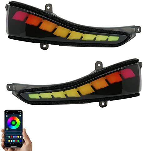 Duntuo Мулти-Боја Динамичен Srgb Страничен Поглед Огледала Светлина LED Трепкачите Светла За Infiniti Q50 Q60 Q70 QX30 QX50 QX60 QX70 Nissan Хоризонтот